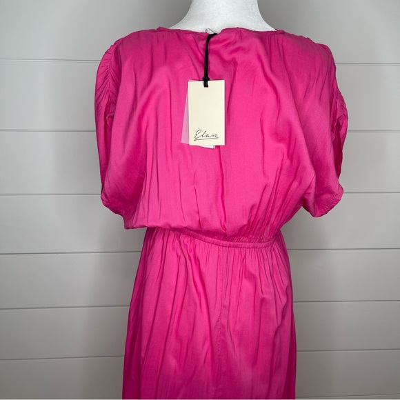 Elan Wrap Maxi Cover-up Dress - Picture 9 of 9